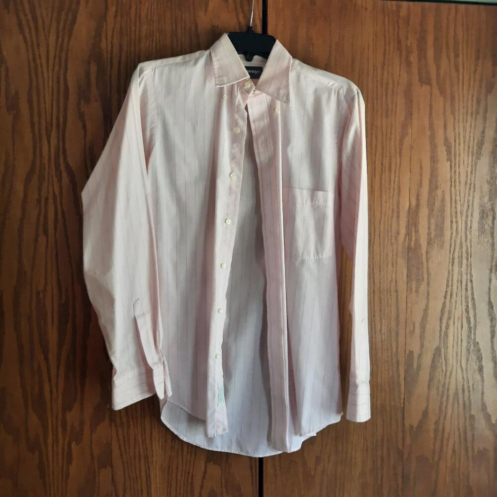 NEW ! Courage From Eagle Shirtmakers Men Shirt Size 14 1/2 32-33